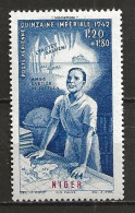 NIGER 1942 . Poste Aérienne N°  9 . Neuf **  (MNH) . - Neufs