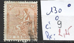 ESPAGNE 130 Oblitéré Côte 9 € - Used Stamps