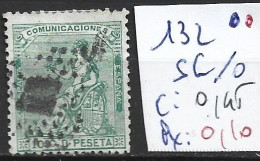 ESPAGNE 132 Oblitéré Côte 0.45 € - Used Stamps