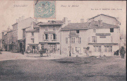 DEPT 38 - JAILLIEU Place Saint-Michel - Voyagée - Jallieu