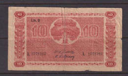 FINLAND - 1945 10 Markka Circulated Banknote - Finlande