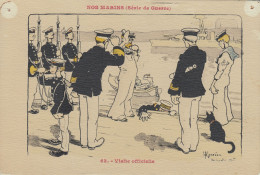 CPA Henri GERVESE - Nos Marins : N°63 - Visite Officielle - Ed. Raffaelli - Gervese, H.