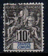 Grande Comore   - 1897 -  Type Sage  - N° 5  -  Oblitéré - Used - Oblitérés