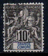 Grande Comore   - 1897 -  Type Sage  - N° 5  -  Oblitéré - Used - Usados