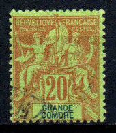 Grande Comore   - 1897 -  Type Sage  - N° 7  -  Oblitéré - Used - Usati