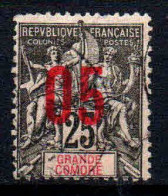 Grande Comore   - 1912 -  Type Sage Surch  - N° 24  -  Oblitéré - Used - Oblitérés