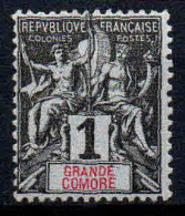 Grande Comore   - 1897 -  Type Sage  - N° 1  -  Neuf ** - MNH - Unused Stamps