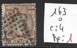 ESPAGNE 163 Oblitéré Côte 4 € - Used Stamps
