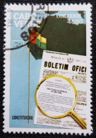 Cap Vert 1981 The 6th Anniversary Of Constitution   Stampworld N° 438 - Cap Vert