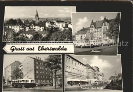 41610140 Eberswalde Panorama Rathaus Eisenbahnstr Friedrich Ebert Str Eberswalde - Eberswalde