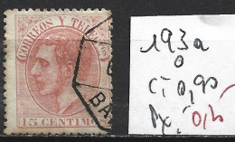 ESPAGNE 193a Oblitéré Côte 0.90 € - Used Stamps