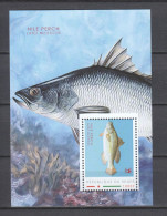 Nigeria- MNH Sheet FISH - NILE PERCH - Giraffe