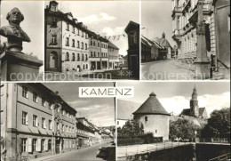 41609796 Kamenz Sachsen Lessingbueste Bautzener Str Postsaeule Pechhuette Bastei - Kamenz