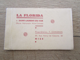 CARNET DE 5 CPA DETACHABLES 06 SAINT LAURENT DU VAR LA FLORIDA VILLA - Saint-Laurent-du-Var