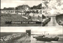 41608815 Zingst Ostseebad Strand Fischerboote Zingst Darss - Zingst