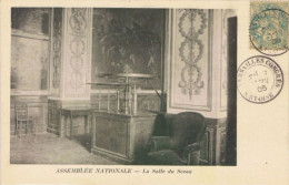 Cpa..47..MEZIN..AGEN....LOT ET GARONNE.ASSEMBLEE NATIONALE.LA SALLE DU SCEAU..17 JANVIER 1906.CONGRES ELECTION FALLIERES - Partiti Politici & Elezioni