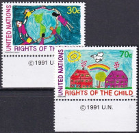 UNO NEW YORK 1991 Mi-Nr. 615/16 ** MNH - Unused Stamps