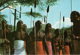 YOUNG ZULU GIRLS FETCHING WATER - Kenya