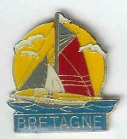 @@ BRETAGNE Bateau Voilier Catamaran @@vi15a - Segeln