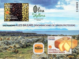 ESPAÑA HB GASTRONOMÍA  2021 Yv F 5219 MNH - Blocs & Feuillets