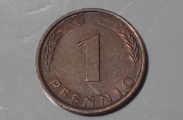 Allemagne Germany - 1 PFENNIG 1977 F KM# 105 - 1 Pfennig