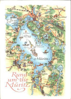 41608521 Waren Mueritz Landkarte Die Mueritz Waren Mueritz - Waren (Mueritz)