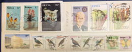 Afrique Kenya : Lot De 15 Timbres (voir Photo) - Kenia (1963-...)
