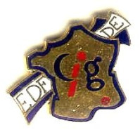 @@ Carte De France EDF GDF CIG @@ed40 - EDF GDF