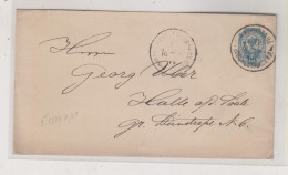 RUSSIA 1892  Postal Stationery Cover To  Germany - Briefe U. Dokumente