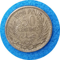 Monnaie Tunisie - 1945 - 50 Centimes Chambre De Commerce - Tunisie