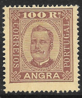 Angra – 1892 King Carlos 100 Réis Mint Stamp - Angra