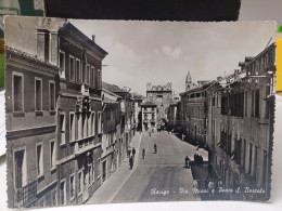 Cartolina Rovigo Via Miani E Porta S.Bartolo 1955 - Rovigo