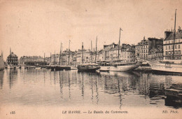 Le Havre - Le Bassin Du Commerce - Bateaux - Porto