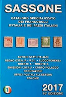 CATALOGO SASSONE VOL.1 2017 - CATALOGO - ANTICHI STATI, - REGNO, COLONIE,  OCCUPAZIONI - Altri & Non Classificati