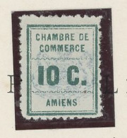 TIMBRE DE GRÈVE - N°1 -AMIENS - CHAMBRE DE COMMERCE 1909- N* - Timbres