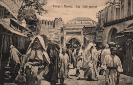 Tanger - Rue Et Les Trois Portes - Maroc Morocco - Tanger