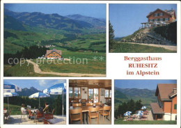 11691948 Bruelisau Berggasthaus Ruhesitz Terrasse Panorama Gaststube Bruelisau - Altri & Non Classificati