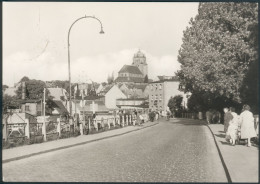 Wolgast -Blick Auf St. Peri Von Der Strasse Her Gesehen 1969 Orig. Gelaufen Nach Güstrow, II RARE - Wolgast