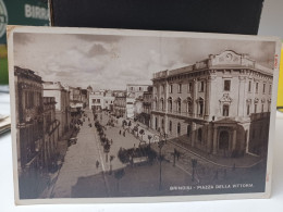 Cartolina Brindisi Piazza Della Vittoria 1941 - Brindisi
