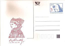CDV B 67 Czech Republic Karel Svolinsky Anniversary 1996 POOR SCAN, BUT THE CARD IS PERFECT - Costumes