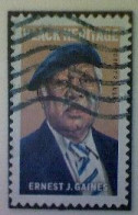 United States, Scott #5753, Used(o), 2023, Ernest J. Gaines, Forever (63¢), Multicolored - Used Stamps