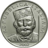 Italia - 5 Euro 2007 - 200° Nascita Giuseppe Garibaldi - KM# 292 - Italie