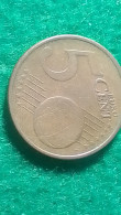 EURO- ALMANYA   5   CENT            F - Oostenrijk