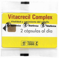 Spain - Telefónica - Vitacrecil Complex - P-116 - 03.1995, 1.000PTA, 10.000ex, NSB - Emissions Privées