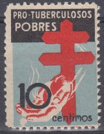 ESPAÑA 1937 Nº840 NUEVO,SIN FIJASELLOS - Nuovi