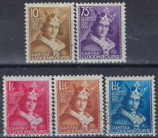 Luxembourg - Luxemburg - Timbres  1933  Série    Henri Le IV    °   VC.180,- - Usados