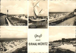 41608412 Graal-Mueritz Ostseebad Strand Segelboot Duenen Seeheilbad Graal-Muerit - Graal-Müritz