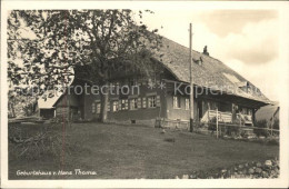 41608396 Bernau Schwarzwald Geburtshaus Von Hans Thoma Bernau Im Schwarzwald - Bernau