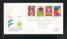 "NIEDERLANDE" 1972, Mi. 983-986 FDC (5397) - FDC