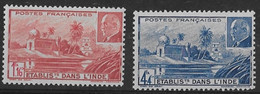 Inde - YT N° 126 Et 127 ** - Neuf Sans Charnière - 1941 - Nuevos